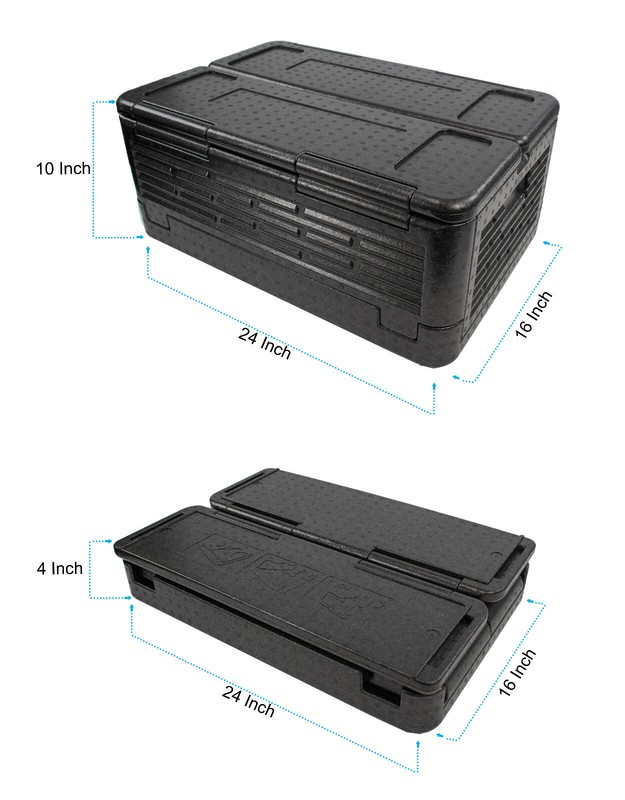 Cooling Chilling Collapsible Cooler Chest Box Insulate Iceless Foldable Portable gallery