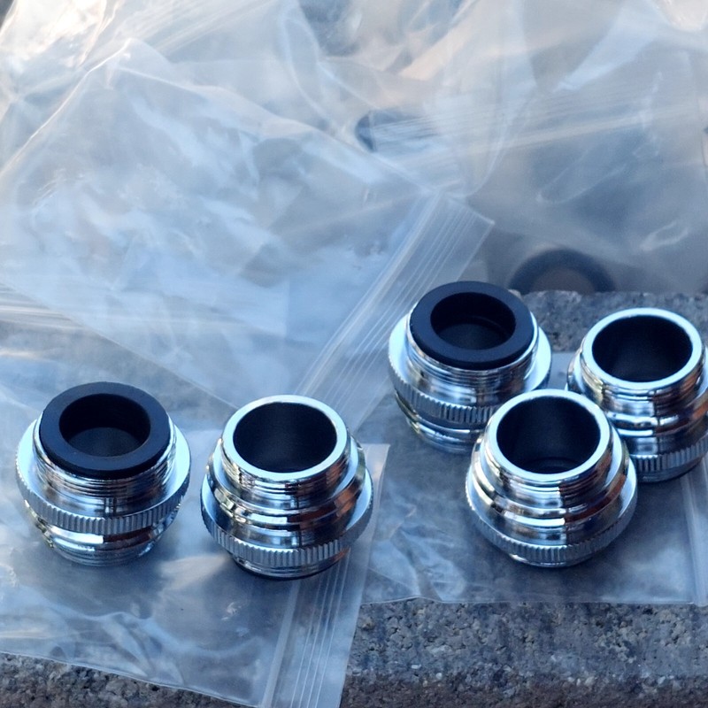 Multi-Thread Garden Hose Adapter, Kitchen Sink Faucet Adapter to Garden Hose gallery
