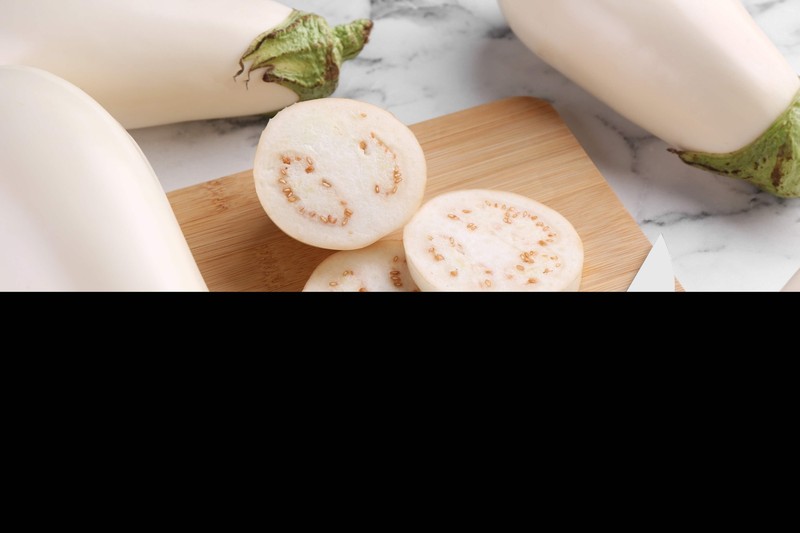 50 CASPER WHITE EGGPLANT Solanum Melongena Fruit / Vegetable Seeds *Combined S/H gallery