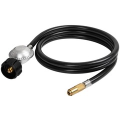 6FT Propane Regulator Hose with Adapter for Blackstone 17″ and 22″ Griddle
