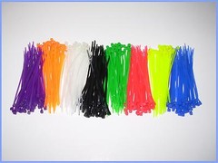 100pcs Cable tie zip lock 2.2 x 100mm ~ 4 inch with 11 color buy 2 get 1 free