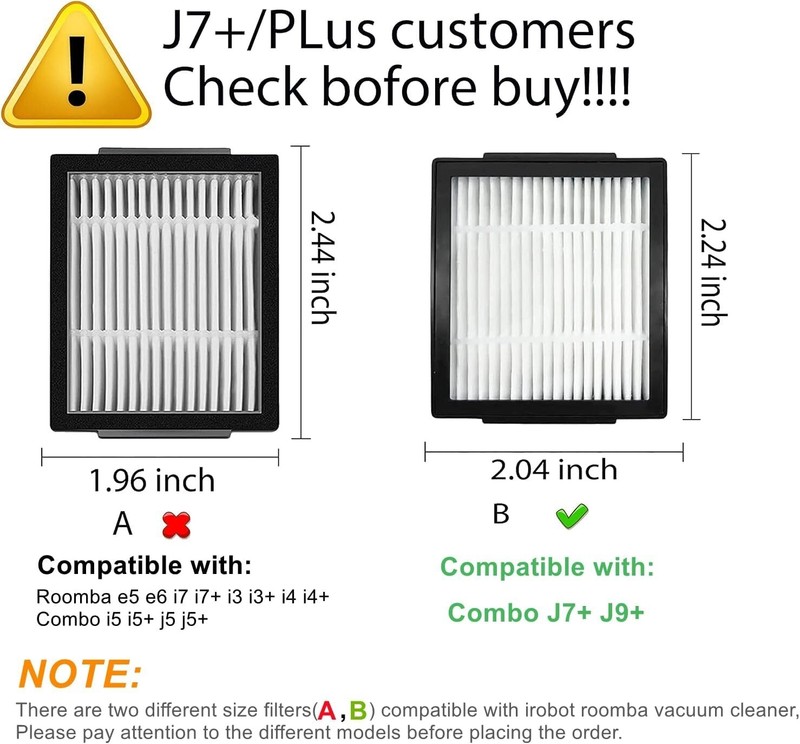 Aceesories Replacement Parts Compatible with for iRobot Roomba Combo j7+ j9+ Rob gallery