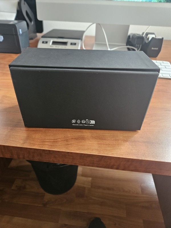 Chanel Empty Box Black Rectangular Authentic 7.5 X 4 X 3.5 gallery