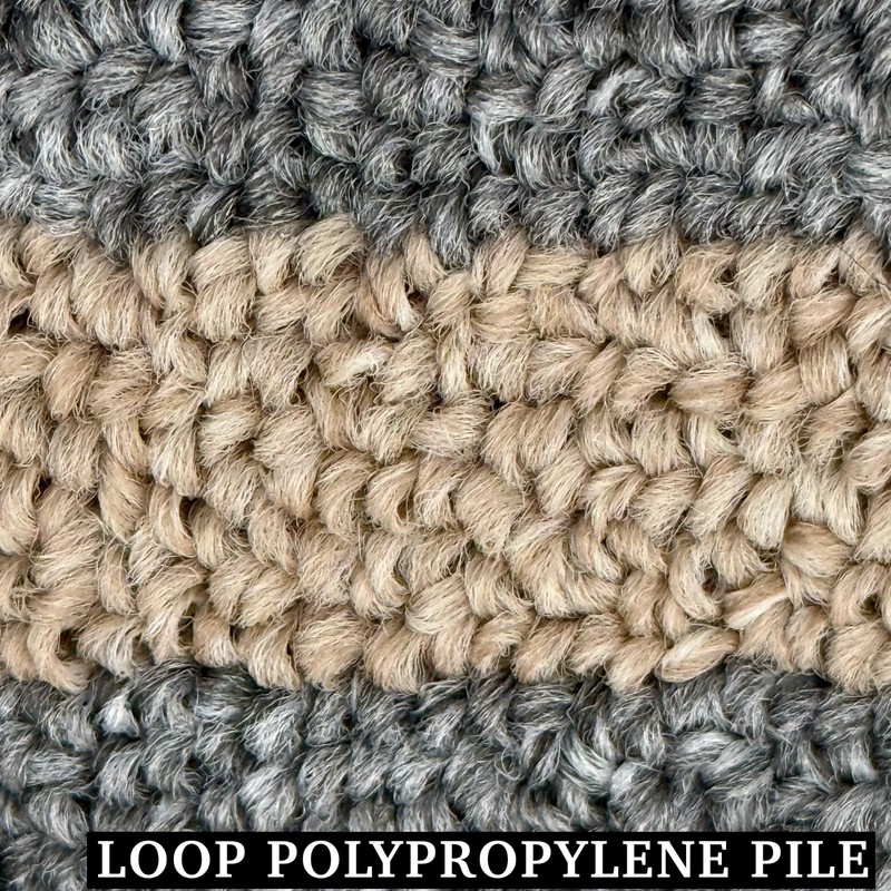 Custom Size Washable Non Slip Bordered Design Grey Runner Rug 26"/30"/36" Width gallery