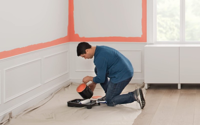 BEST 2" Polyester Nylon Synthetic Blend All Paint & Stain Wood Handle Trim Brush gallery