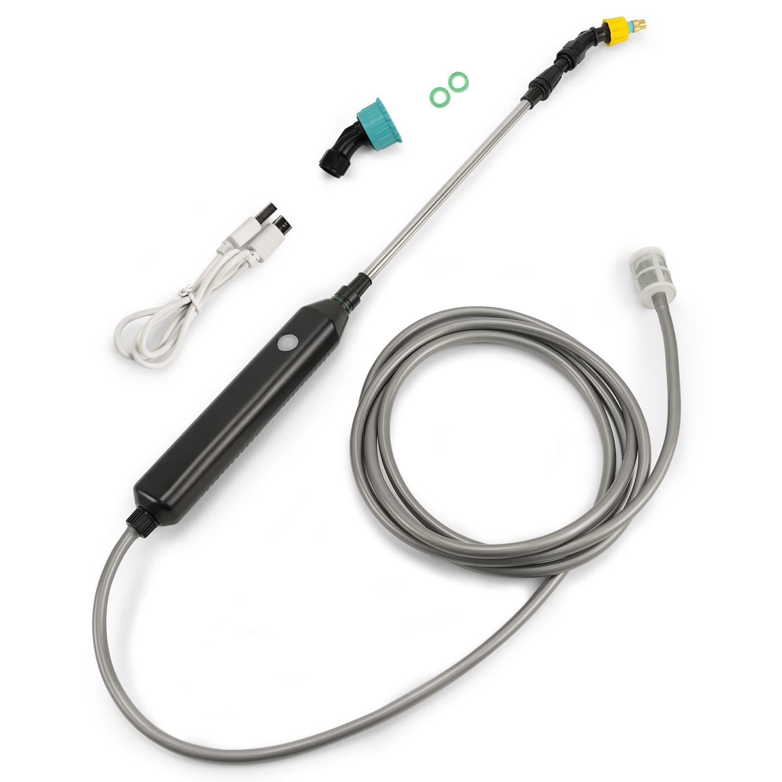 TOOVEM Electric Garden Sprayer, Portable Battery Powered Watering Wand, Recha... gallery