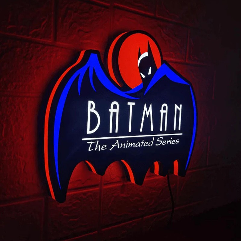 Batman Pinball Topper 3D Printed LED Lightbox for Gameroom Decor gallery