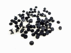 50 Pack 9/16″ Rubber Push-In Bumpers RB-563