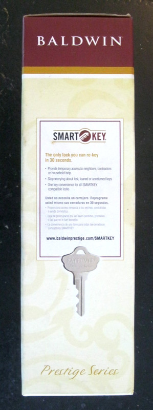Baldwin Deadbolt Keyed Both Sides Smartkey Prestige Series Satin Nickel New gallery