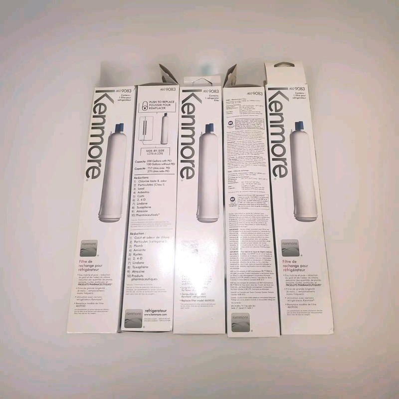 Kenmore 460-9083 OEM Replacement Refrigerator Water Filter 5 PACK NEW & SEALED gallery