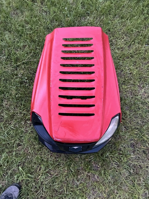 CRAFTSMAN T1400 HOOD HEADLIGHT ASSEMBLY GRILL AS SHOWN SEE PICS Missing Parts gallery