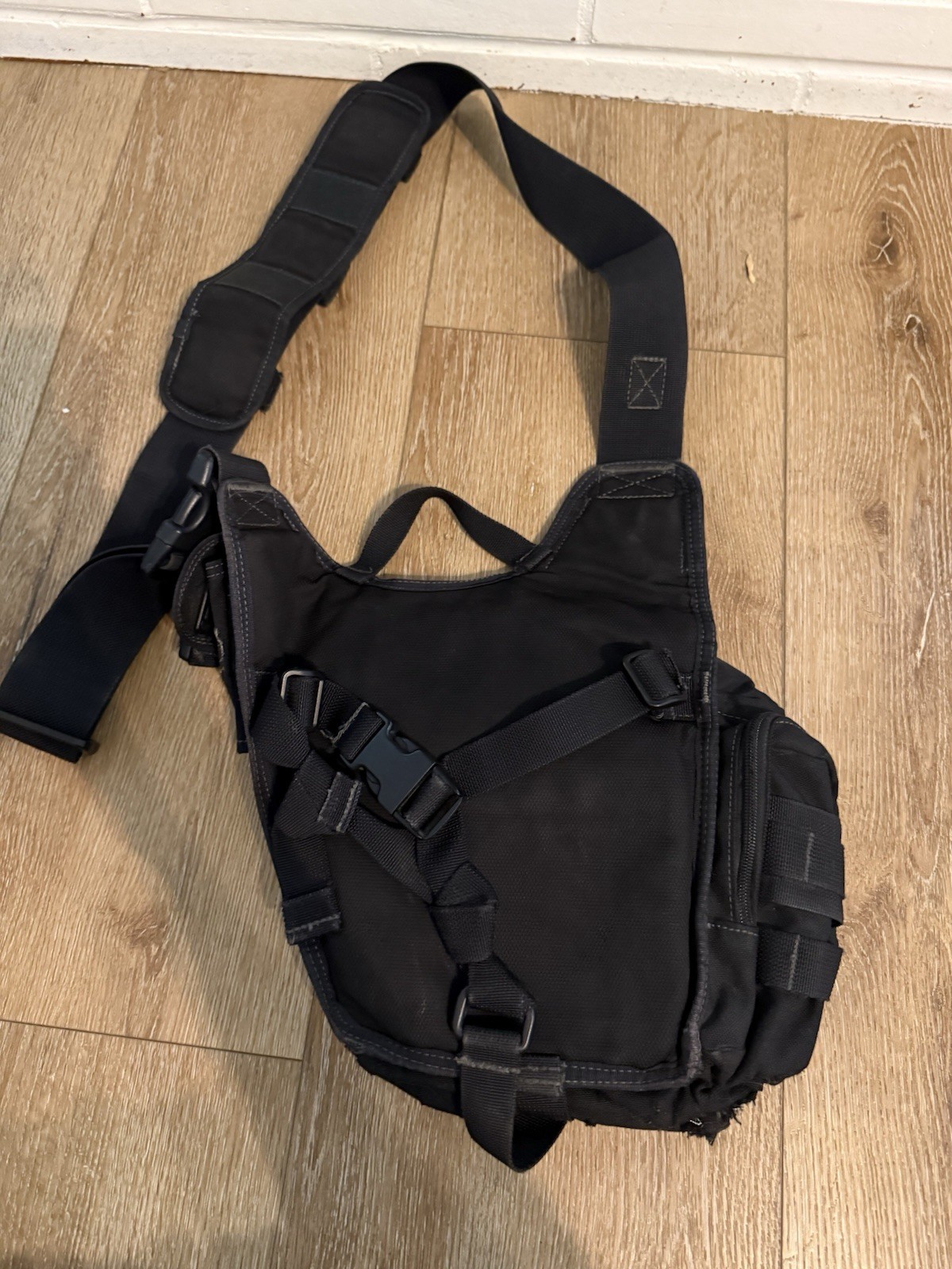 Maxpedition Fatboy Versipack Multi-Function Bag Black Nylon Construction 4