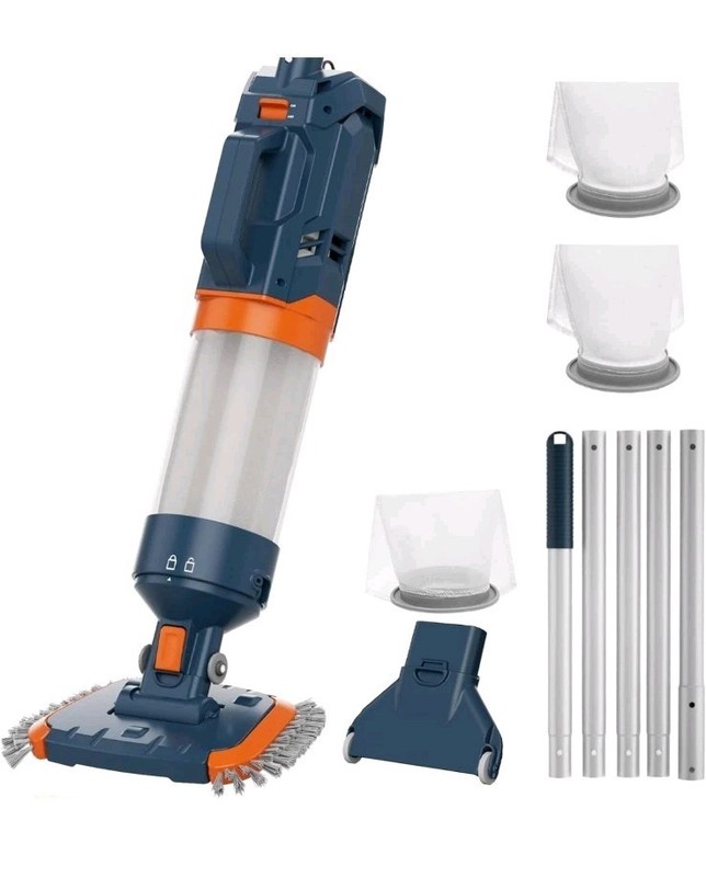 POOL BLASTER POWERFULL SUCTION Centennial Cordless Pool Spa Vacuum Handheld NEW gallery