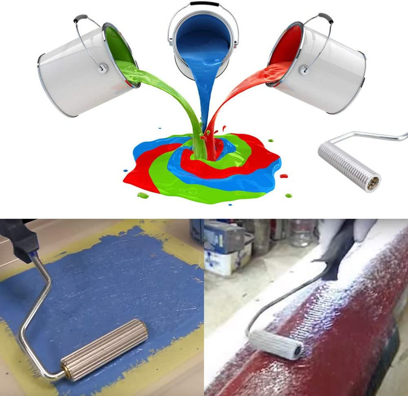 Fiberglass Roller Tools Kit, 3Pcs Bubble Paddle Tool Fiberglass Resin Laminating gallery