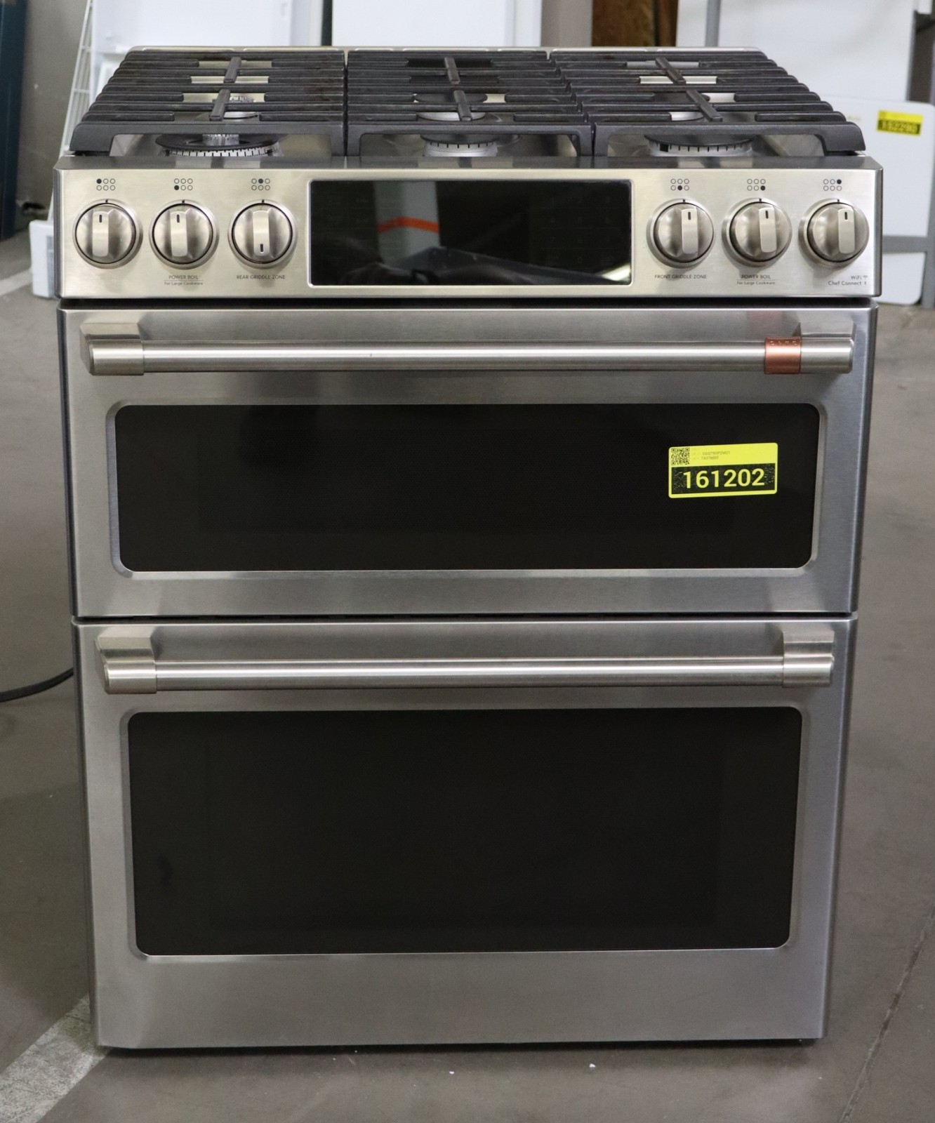 GE Cafe CGS750P2MS1 30" Stainless Slide In Double Oven Gas Range #161202 gallery