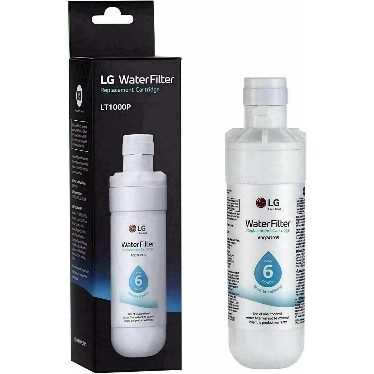 For LT1000P ADQ747935 1 PACK Refresh Refrigerator Ice Water Filter US Stock gallery
