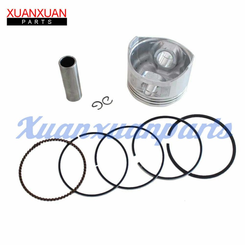 Piston Kits Connecting Rod Full Gaskets Crankcase Seal for Honda GX160 5.5HP gallery