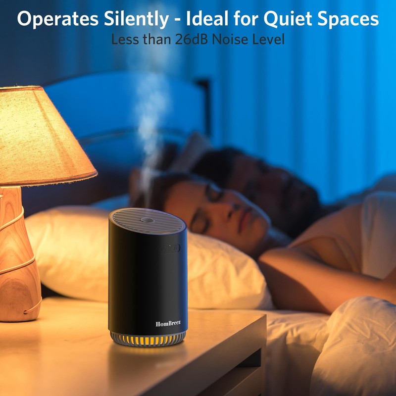 Portable Aromatherapy Diffuser 280ml, Rechargeable Essential Oil Diffuser wit... gallery