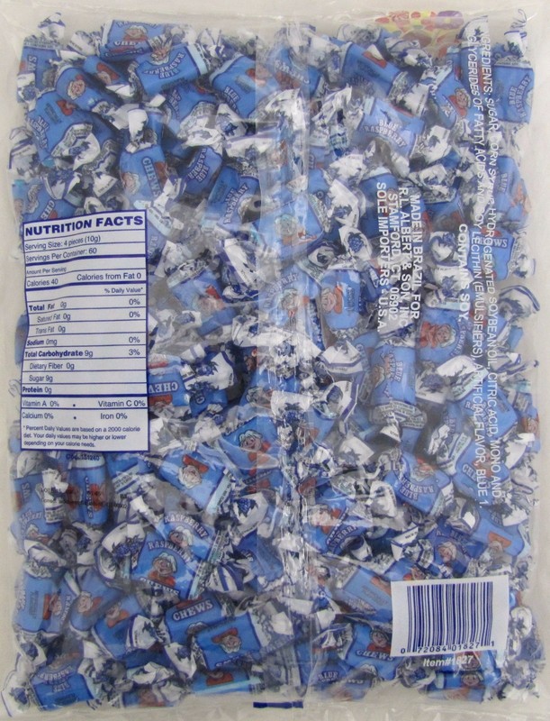 Albert's Blue Raspberry Chews 240 Count Classic Candy Bulk Candies Taffy Chewy gallery
