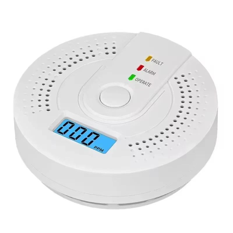 Carbon Monoxide Detector Warning Alarm Sensor LED Digital Battery Powered gallery