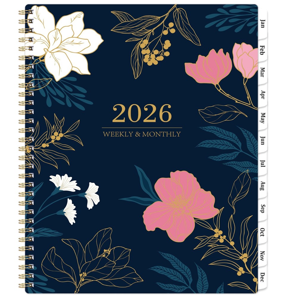 2026 Planner - 2026 Planner Weekly and Monthly, 8.5" x 11", Jan. 2026 - Dec. ...