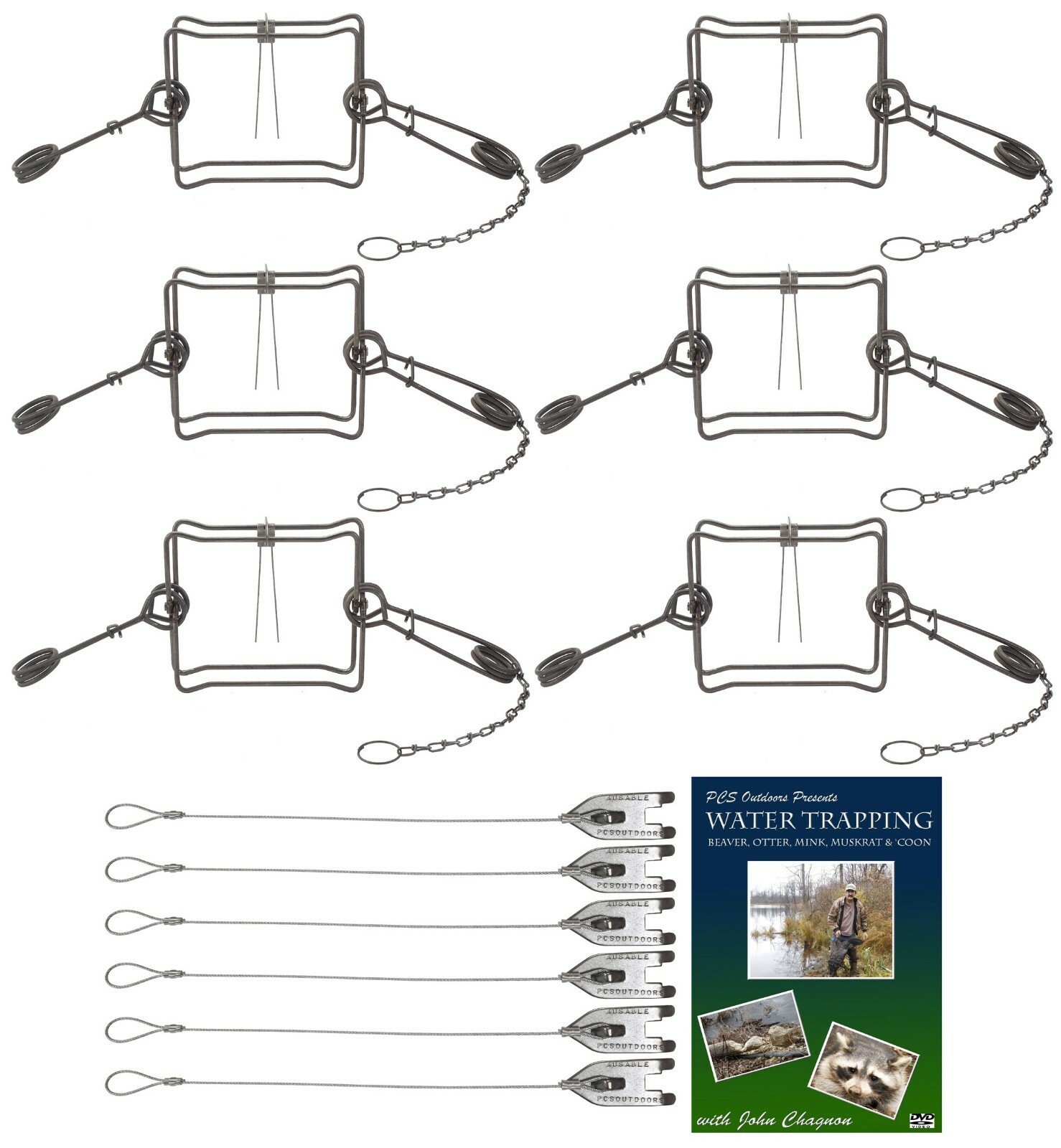 (6 Pack) Duke #330 DS Body Grip Value Package with DVD and Cable Stakes gallery