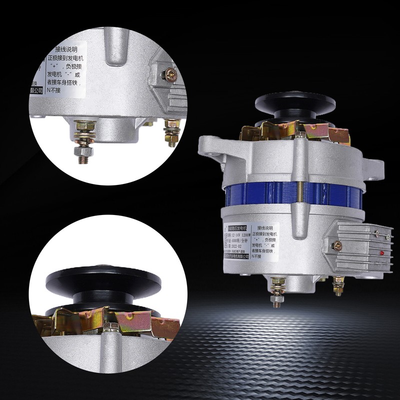 Permanent Magnet Synchronous Generator PMA AC Alternator Pure Copper With Light gallery