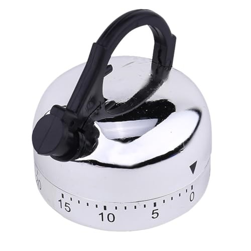 Mechanical Kitchen Timer 3 Inch Small Cooking Timer with Manual Wind-up for gallery