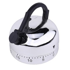 Mechanical Kitchen Timer 3 Inch Small Cooking Timer with Manual Wind-up for
