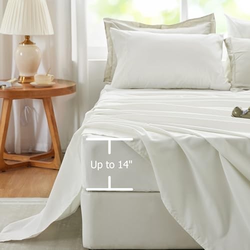Beige Comforter Set Bedding Set, 7 Pieces Soft Bed in a Queen 02 Linen Beige gallery