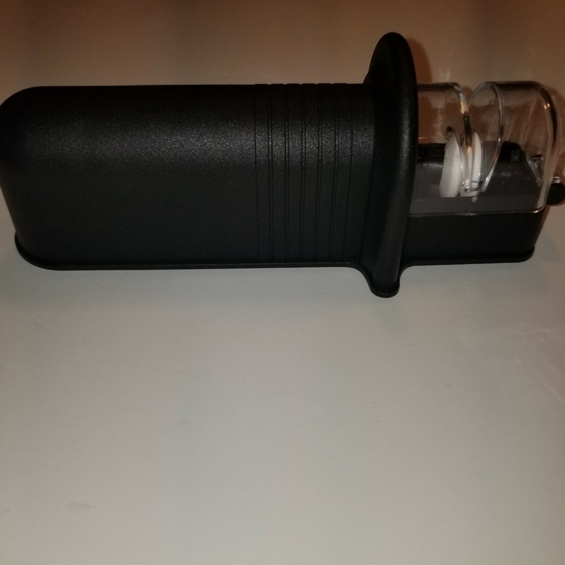 Rhineland Cutlery Handheld Sharpener with ceramic wheel very easy to operate gallery