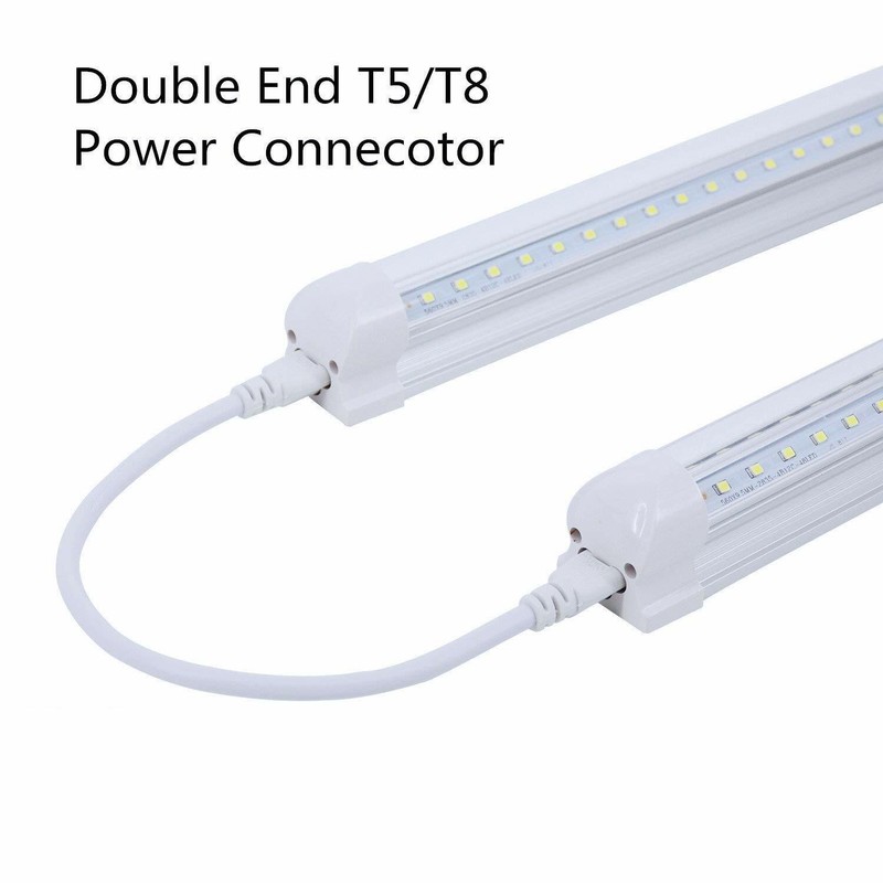 4~20pcs 3FT T8 T5 Connector Cable Cords Wire Extension 0.9m for LED Shop Lights gallery
