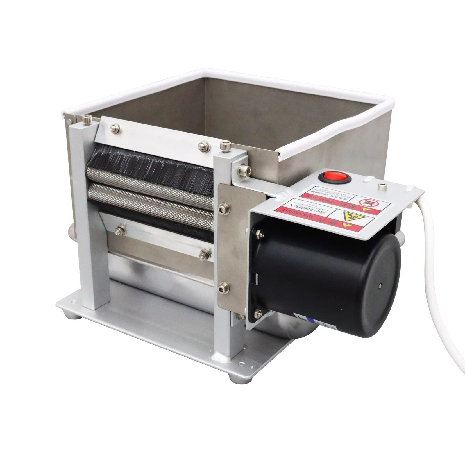 Edamame Shelling Machine 220V Peas/Beans Sheller Husking Machine 15-25kg/h gallery