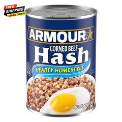 (12 Pack) Corned Beef Hash, 16G Protein per Serving, 14 Oz Can 👌✌️