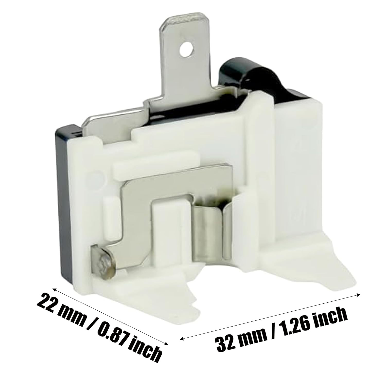 4.7 Ohm PTC Start Relay for Whirlpool, Frigidaire, Kenmore & Mini Fridges gallery