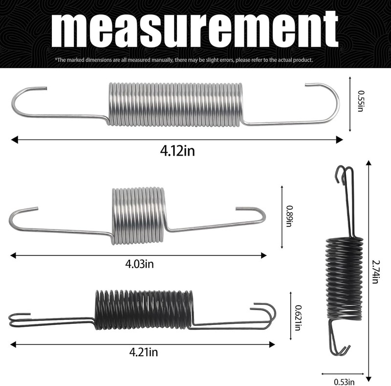 Throttle Return Spring Assortment, Universal Carburetor Return Dual Spring (Comp gallery