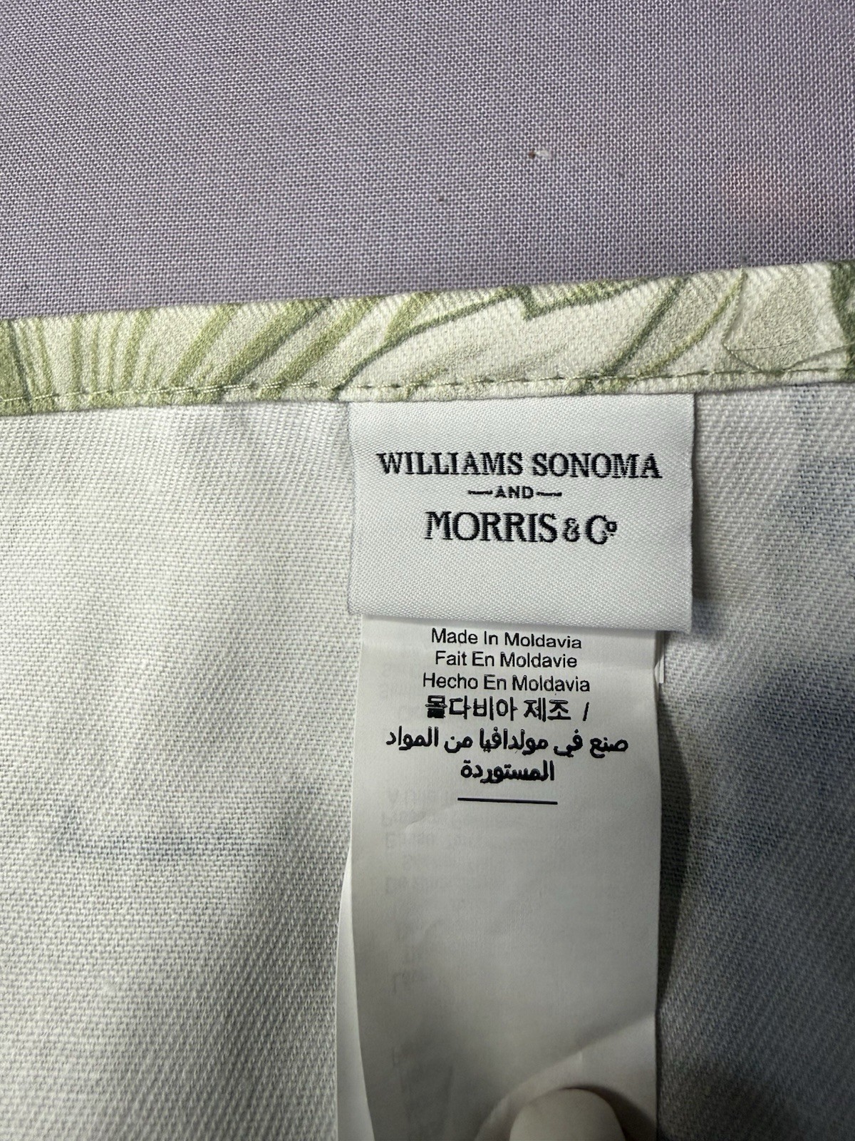 Williams Sonoma Morris & Co. x Williams Sonoma Pimpernel Apron New! Read gallery