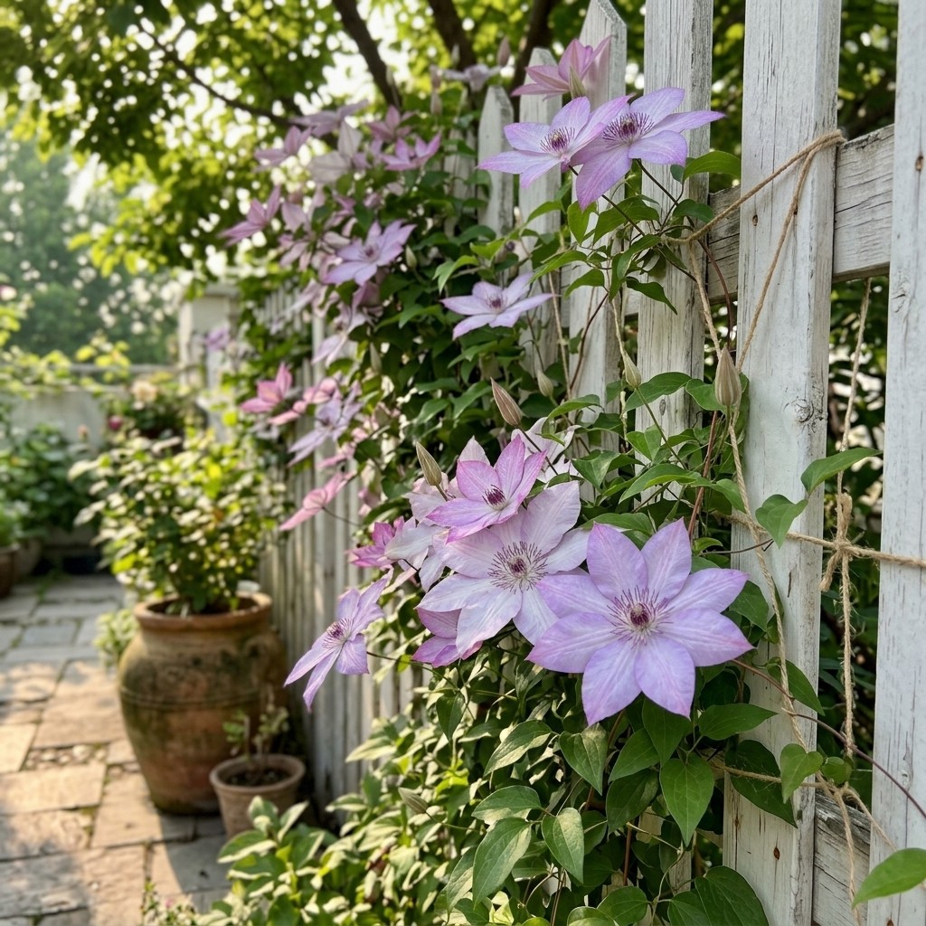 300pcs Clematis Flower Seeds - Suitable for Patio & Outdoor Garden Growing gallery