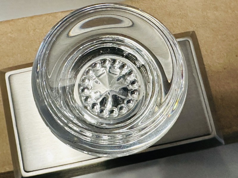 Emtek 8521 Dummy Rectangular Neos Rosette Round Georgetown Knob Polished Nickel gallery