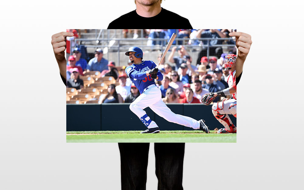 Mookie Betts Los Angeles Baseball Player Athlete Wall - POSTER 20"x30" gallery