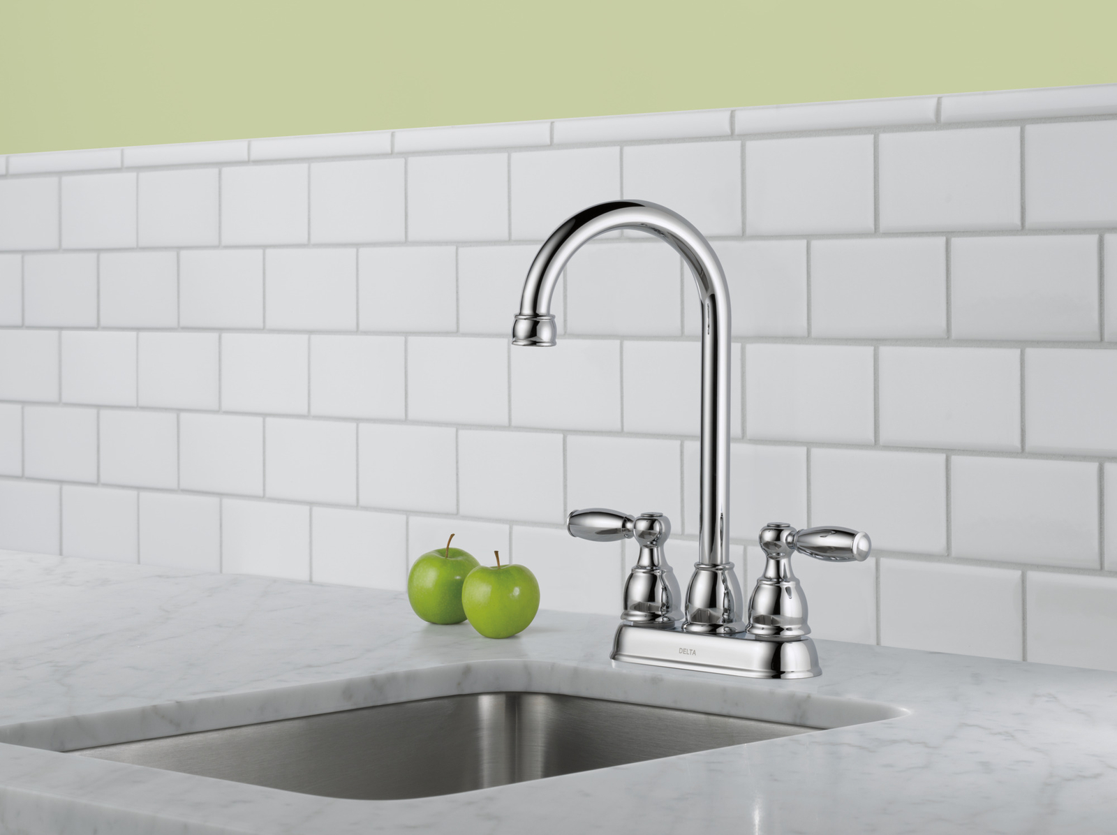 Delta Foundations Bar Prep Faucet Chrome-Certified Refurbished gallery
