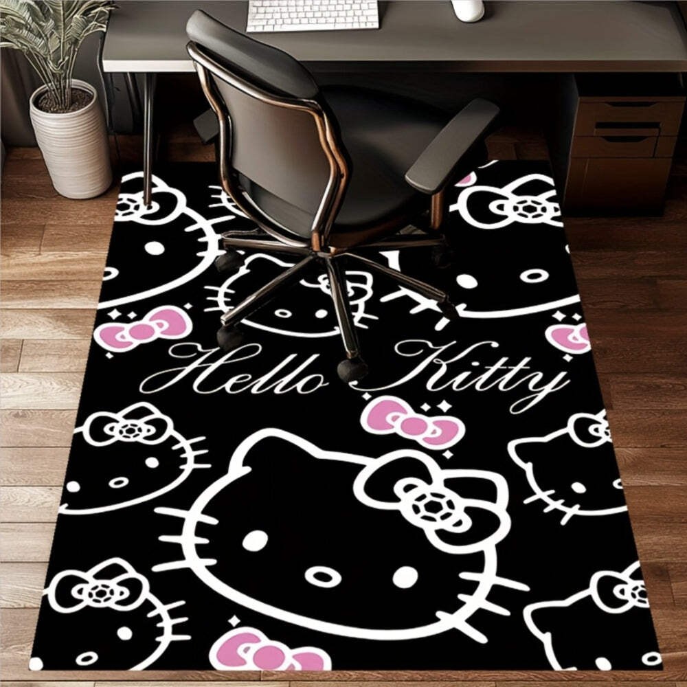 Large Hello Kitty Rug Suitable for Living Room, Bedroom, Kitchen - Ultra Soft Wa gallery
