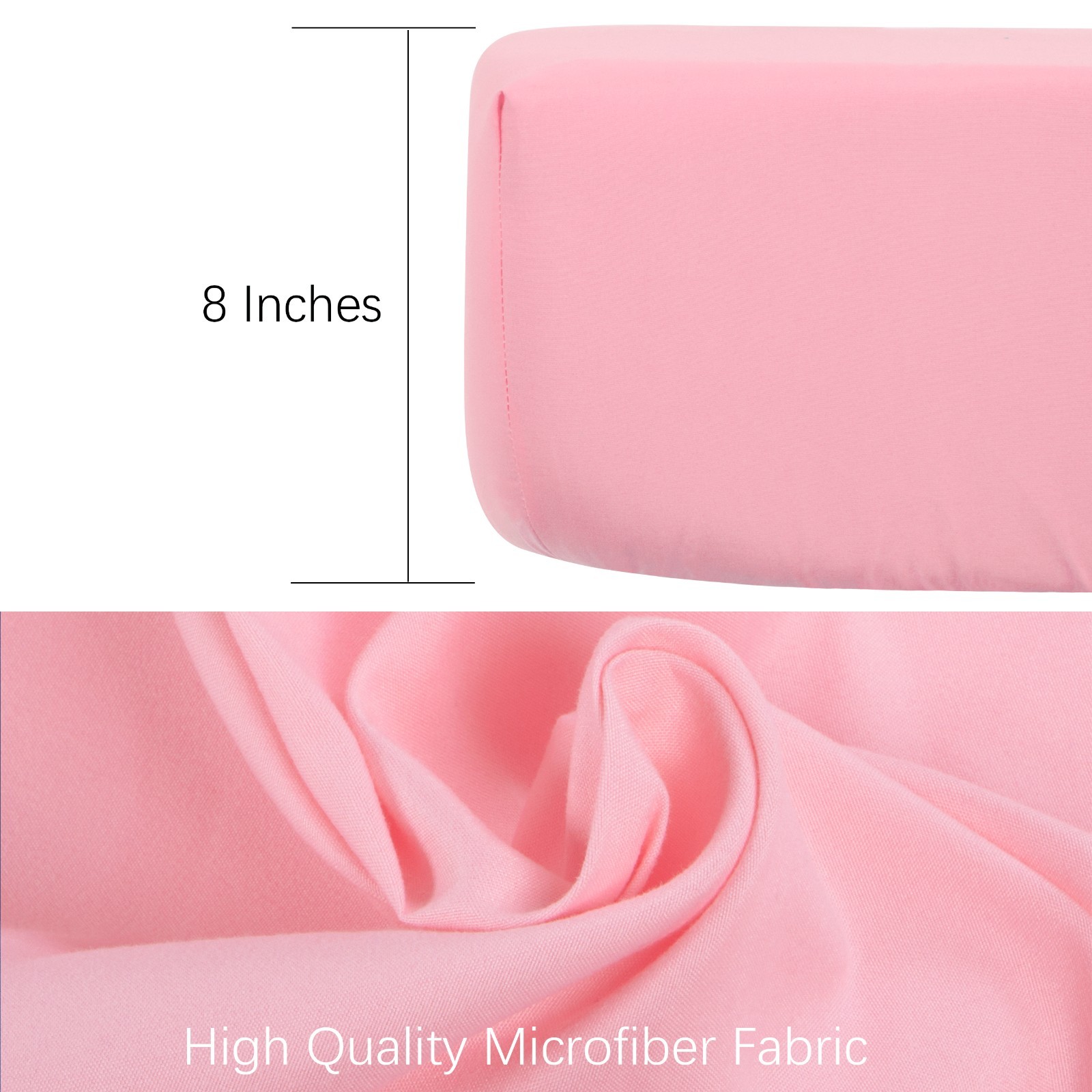 Soft Brushed Microfiber Fitted Toddler Sheet, 28 x 52 In Fitted Crib Sheet gallery