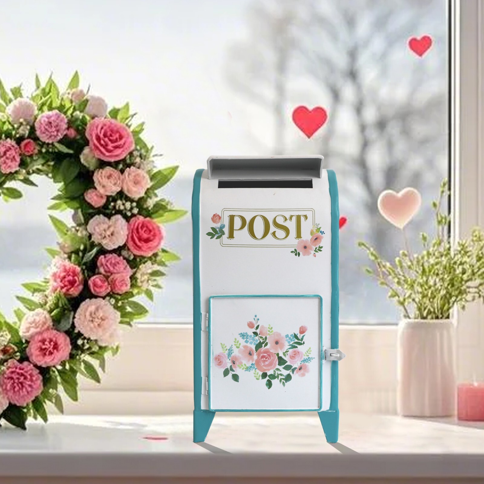 Vintage Mailbox Post Box for Home Decor gallery