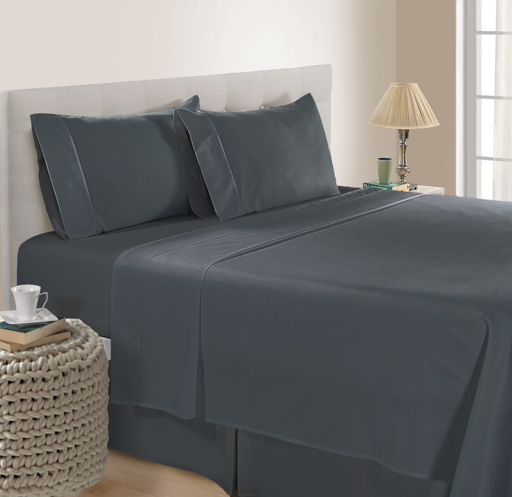 100% Tencel Eucalyptus Lyocell Sheets King 4pc Set Ultra Soft Cooling & Natural