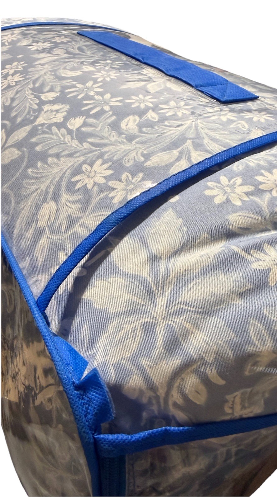 Wamsutta King Comforter Set LIGHT BLUE - Cotton Reversible +2 Shams Bedding Set gallery
