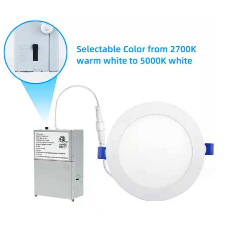 6'' Ultra-thin Canless LED Recessed Downlight - 12 Watts CRI90 -ETL cETL Listed gallery