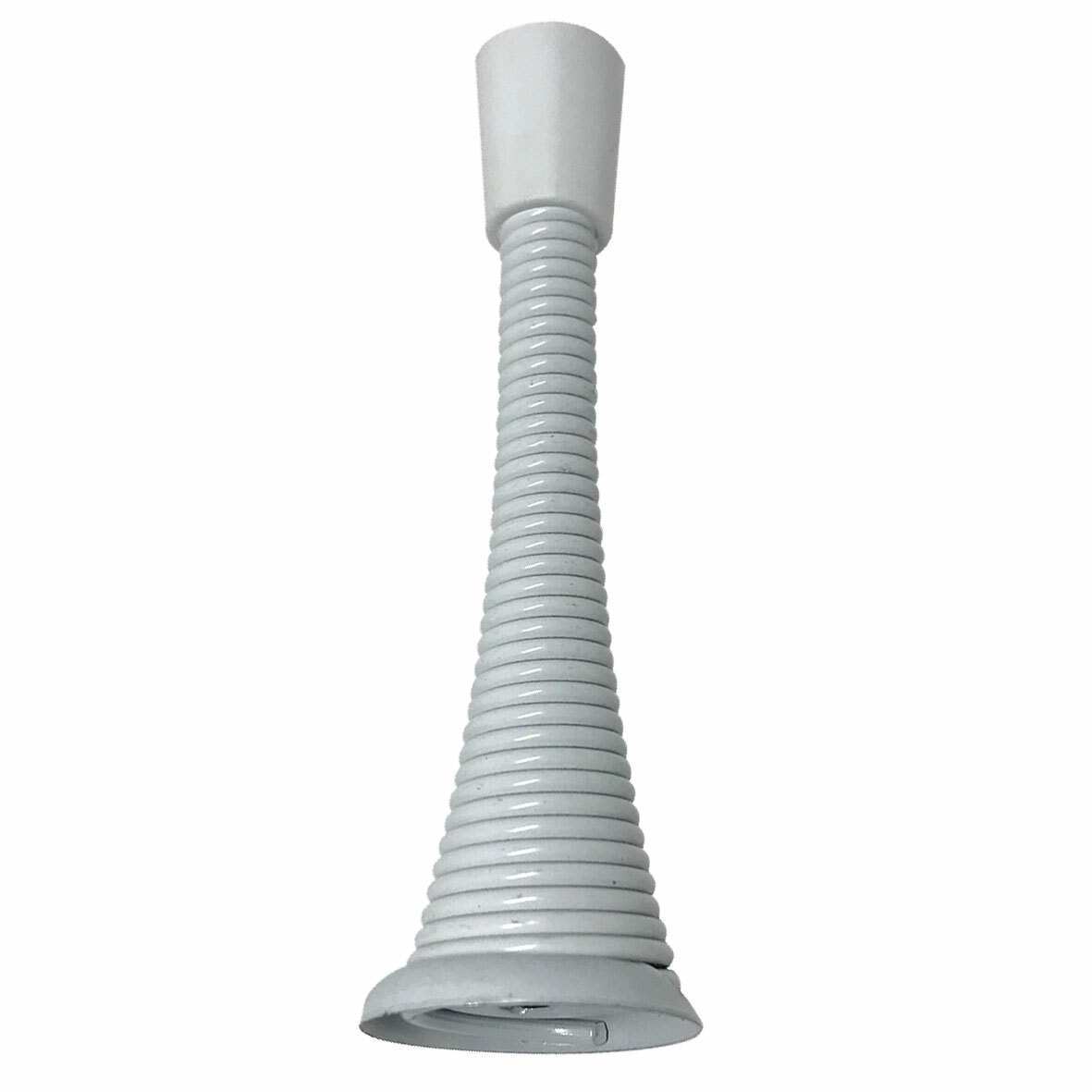 Spring Door Stop 3" Heavy Duty Stopper Steel w/ Plastic Bumper, gallery