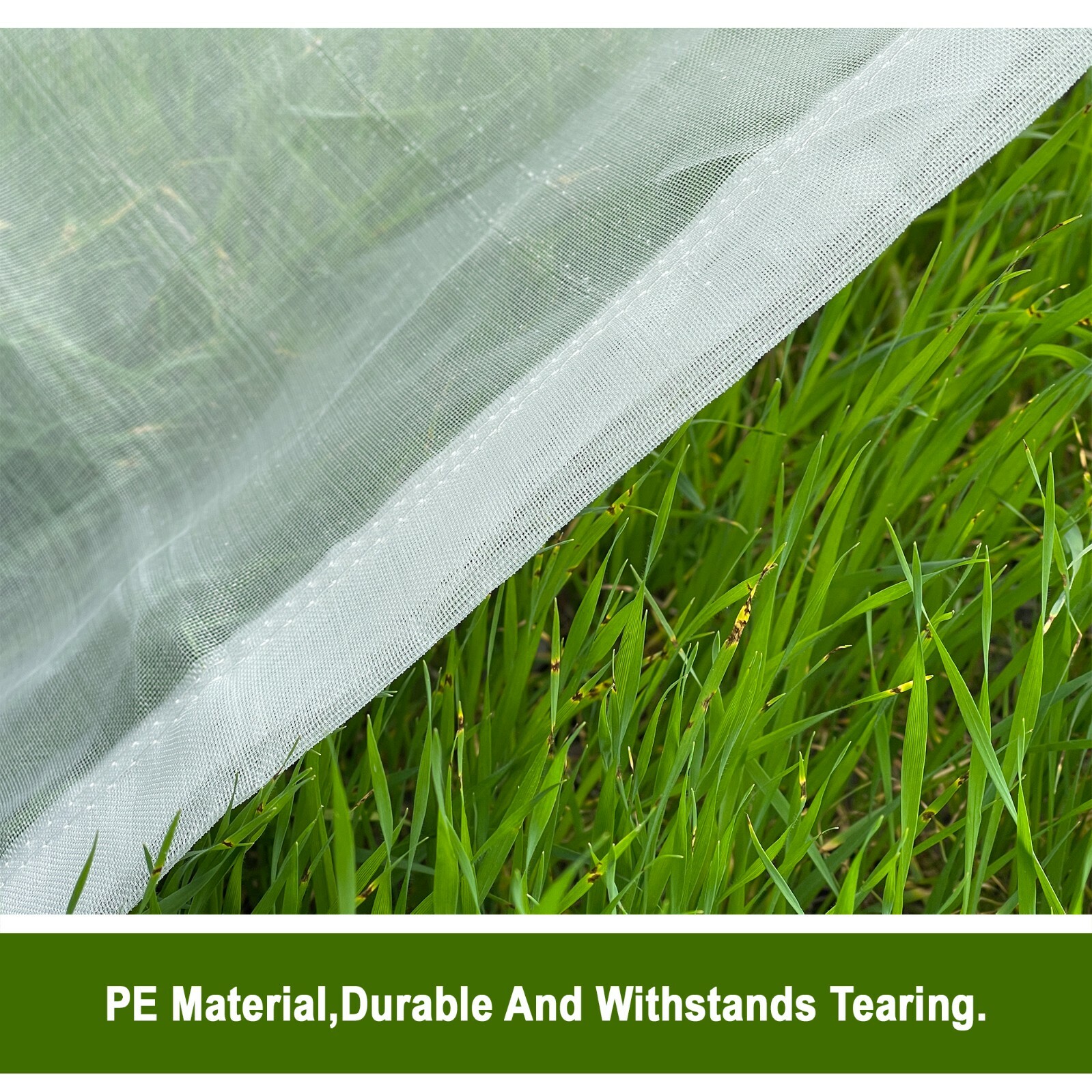Heavy Duty Fine Mosquito Net, Bugs, Pool/Pond Leaf Cover, Mesh Screen Net-White gallery