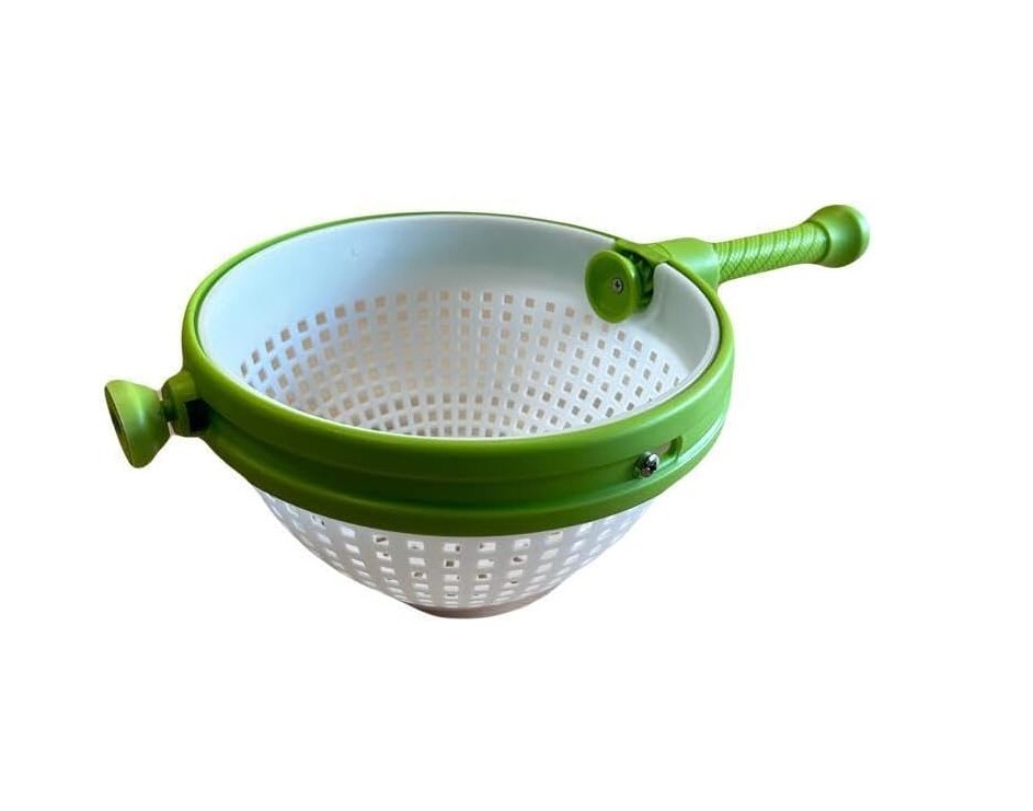 Fruit & Vegetable Tools Salad spinner with colander Salad large plastic manual gallery